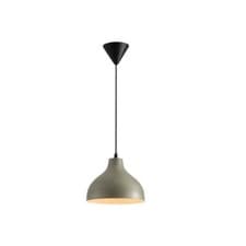 Image of Dome Antique Grey Brass Metal Pendant Ceiling Light E27 Fitting