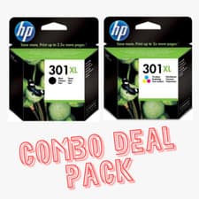 Image of HP 301 301XL Ink Cartridges Black & Colour Genuine For DeskJet 2540