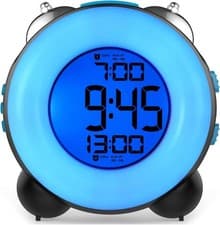 Image of Loud Alarm Clock for Heavy Sleepers with Optional Alarm Dual Alarm Setting