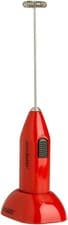Image of Aerolatte 045RD Milk Frother with Stand, Stainless Steel, Red
