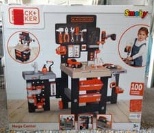 Image of Smoby Black and Decker Kids Mega Centre Workbench BNIB