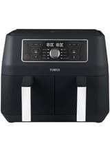 Image of Tower Vortx 8L Dual Basket Digital Air Fryer Smart Finish 6 Presets 2400W Black