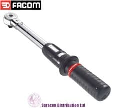 Image of FACOM 3/8" DRIVE TORQUE WRENCH WITH REMOVABLE RATCHET, 10-50NM - J.208A50