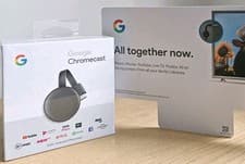 Image of Google Chromecast 3rd Gen HD Streaming Device - Charcoal - NEW & SEALED