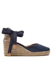 Image of CASTANER Womens Carina Espadrilles Blue Size EU 37 RRP £150