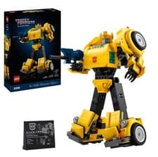 Image of LEGO Icons 10338 Transformers Bumblebee Set for Adults