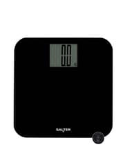 Image of Salter Digital Bathroom Scale Max Electronic Large Display Curved Edge Black