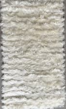 Image of Origins Carved Glamour Natural Champagne Shaggy Rug 80 x 150cm