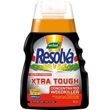 Image of Resolva Xtra Tough Pro Weedkiller Concentrate 1L Kill Weeds and Roots Garden