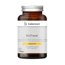 Image of Balanced | BioTravel 30 Veggie Caps - Reusable Bottle | 1 x 30 capsule