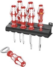 Image of Wera Kraftform Sports Edition WALES 8 Piece Screwdriver Set