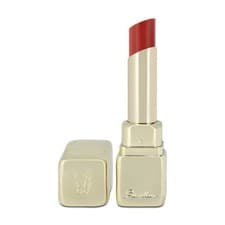 Image of Guerlain KissKiss Shine Bloom Rouge Hydration Satin Lipstick 319 Peach Kiss