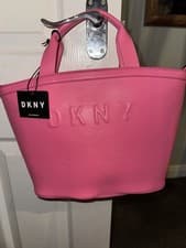 Image of DKNY Women's Tote Bag Pink Brand New with Tags