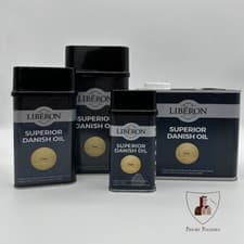 Image of Liberon Superior Danish Oil - Enhances & Protects Wood - UV filters - All Sizes