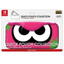 Image of QUICK POUCH COLLECTION for Nintendo Switch splatoon2 squid Neon Pink CQP-003-1