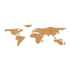 Image of 1 Set World Map Shaped Notice Board Cork Message Boards Cork Board World Map