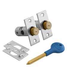 Image of ASEC Window Bolt - Chrome Plated