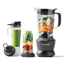 Image of nutribullet Hot & Cold Blender Combo Charcoal Grey 3 Pre Programmed Smart Cycles