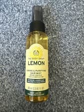 Image of The Body Shop Lemon Caring & Purifying Hair Mist 100ml Vegan Cruelty Free