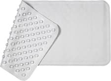 Image of Croydex Bath Mat - Anti-Mould Non Slip Mats for inside Bath, M, White