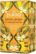 Image of Pukka Lemon Ginger & Manuka Honey Tea 4×20 Sachets