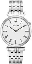 Image of Bulova Silver Mens Analogue Watch Regatta 96A232