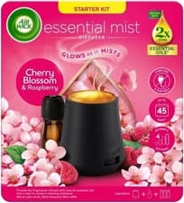 Image of Air Wick Cherry Blossom & Raspberry Essential Mist Kit 20Ml, Lasting for up to 4