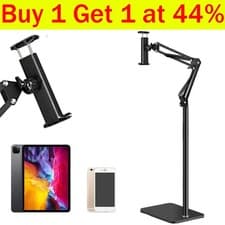 Image of Floor Stand Adjustable Universal 360° For 4-11in Phone iPad Lazy Tablet Mount