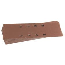 Image of Draper Punched Clip On 1/3 Sanding Sheets 60g Pack of 10