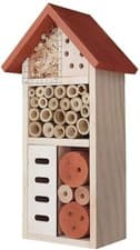 Image of Large Insect House Butterfly Bee Beetle Bug Hotel Wooden Garden Shelter 26cm