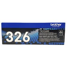 Image of Brother TN326BK Black Toner Cartridge Genuine Original HL DCP MFC 326 Printer