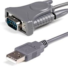Image of StarTech.com USB to RS232 DB9/DB25 Serial Adapter Cable - M/M