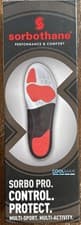 Image of Sorbothane Sorbo Pro Insoles Anti shock UK 5-6.5 EU 38-40 Sport New. Memory foam