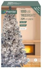 Image of Premier 1000 Led Treebrights Christmas Lights With Timer Warm White 25m