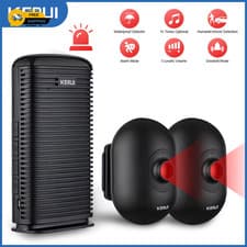 Image of KERUI DW9 Wireless Driveway Garage Motion Sensor Burglar Alarm System Waterproof
