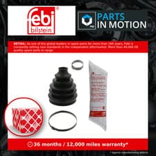Image of CV Joint Boot 36190 Febi C.V. Driveshaft Gaiter 1K0498203D 1K0498203DSK Quality