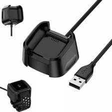 Image of Fitbit Versa 2 Charger USB Charging Cable Lead Dock for Fitbit VERSA 2 Watch