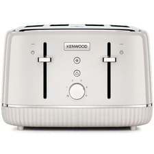 Image of Kenwood Elegancy TFP10.A0CR 4 Slice Toaster 1800W Cream