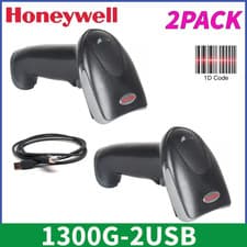 Image of 2PCS Honeywell Hyperion 1300G-2USB Handheld Reader Barcode Scanner W/ USB Cable