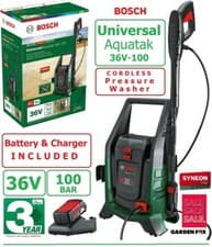 Image of new - BOSCH Universal AQUATAK 36V Pressure Washer 06008C7070 4053423255706 ZTD