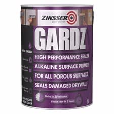Image of Zinsser Gardz High Performance Sealer Primer Clear Water-Based 1L/ 500ML