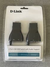 Image of D-Link 2-Port USB KVM Switch with Audio Support D-Link DKVM-222 USB KVM Switch