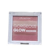 Image of Collection Gorgeous Glow Blusher Shimmer Block 1 Blush Palette Summer