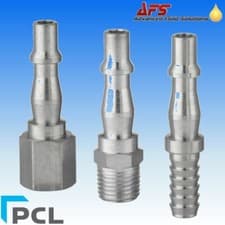Image of PCL Standard Air Line Adaptor Hose Fitting Connector Used with Vertex Coupling