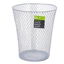 Image of 1/2x Wire Mesh 9" Waste Basket Bin Paper Rubbish Home Office Kitchen Bedroom New