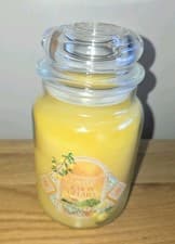 Image of Yankee Candle LEMON GELATO 22 OZ HOUSEWARMER JAR U.S. DEERFIELD LABEL