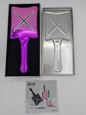 Image of IKOO Paddle x Pops Blow Dry & Styling Brush! Metallic Love Affair! NEW IN BOX!!!