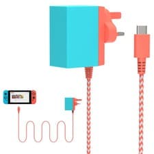 Image of For Nintendo Switch Fast Charging, 39W Power Supply Adapter AC Type C cable
