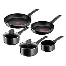 Image of Tefal Titanium Force 5 pc Kitchen Set RRP 65.00 lot GD