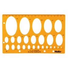 Image of Helix H82010 Template - Ellipse
